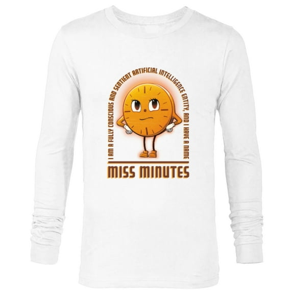 Marvel Studios Loki Season 2 TVA Miss Minutes I Have a Name - Long Sleeve T-Shirt for Men - Customized-White