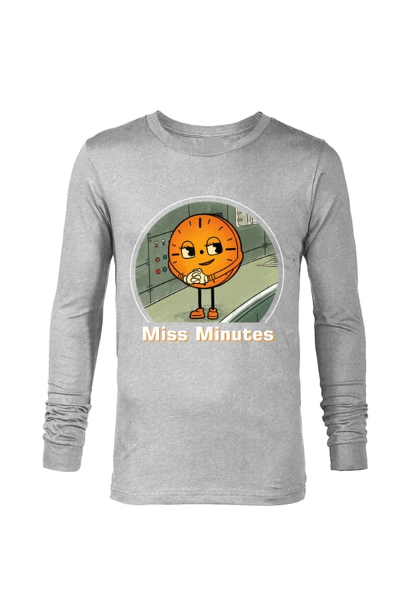 Studios Loki Season 2 TVA Miss Minutes Retro Disney+ - Long Sleeve T-Shirt for Men - Customized-Athletic Heather
