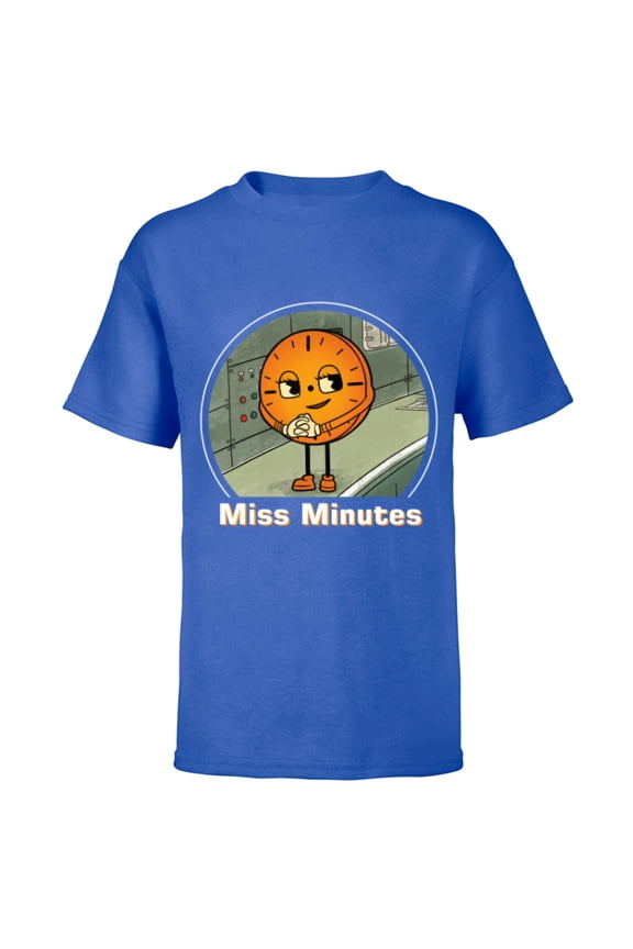 Studios Loki Season 2 TVA Miss Minutes Retro Disney+ - Short Sleeve T-Shirt for Kids - Customized-Royal