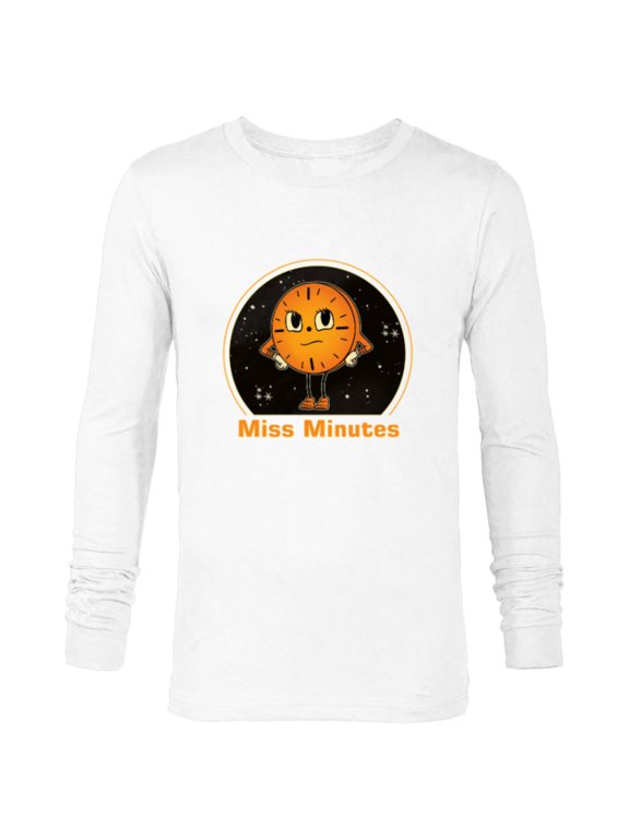 Studios Loki Season 2 TVA Miss Minutes Starry Sky - Long Sleeve T-Shirt for Men - Customized-White