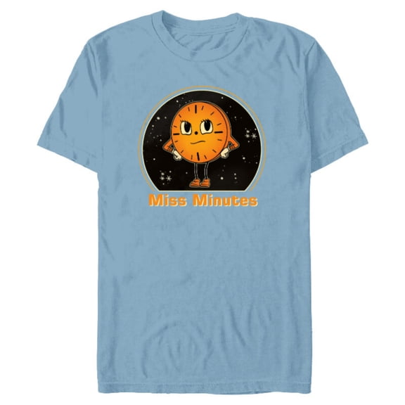 Marvel Studios Loki Season 2 TVA Miss Minutes Starry Sky - Short Sleeve Blended T-Shirt for Adults - Customized-Ocean Blue