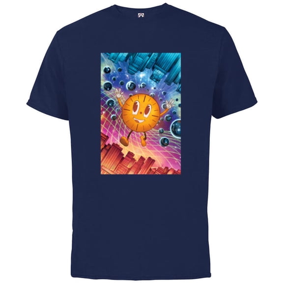 Marvel Studios Loki Season 2 TVA Miss Minutes Two Worlds - Short Sleeve Cotton T-Shirt for Adults - Customized-Navy