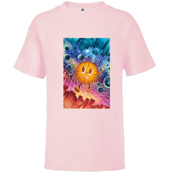 Marvel Studios Loki Season 2 TVA Miss Minutes Two Worlds - Short Sleeve T-Shirt for Kids - Customized-Soft Pink