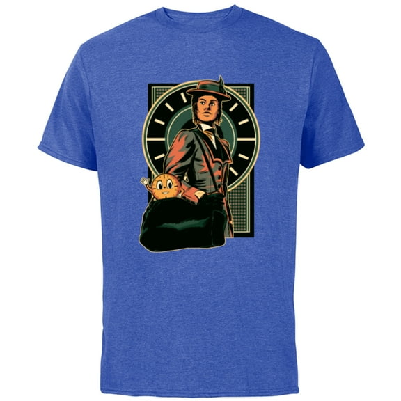 Marvel Studios Loki Season 2 TVA Renslayer and Miss Minutes - Short Sleeve Cotton T-Shirt for Adults - Customized-Royal Heather