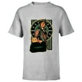 thumbnail image 1 of Marvel Studios Loki Season 2 TVA Renslayer and Miss Minutes - Short Sleeve T-Shirt for Kids - Customized-Athletic Heather, 1 of 5
