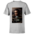 thumbnail image 1 of Marvel Studios Loki Season 2 TVA Spiral Ramp Run Poster - Short Sleeve T-Shirt for Kids - Customized-Athletic Heather, 1 of 5