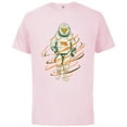 thumbnail image 1 of Marvel Studios Loki Season 2 TVA Suit Disney+ MCU Series - Short Sleeve Cotton T-Shirt for Adults - Customized-Soft Pink, 1 of 5