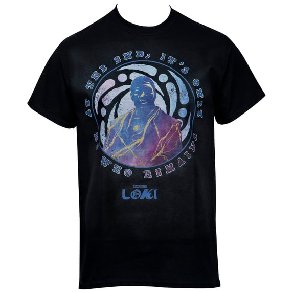 Kang the Conqueror 838199-small Marvel Studios Loki Series at the End Its Only He Who Remains T-Shirt, Small