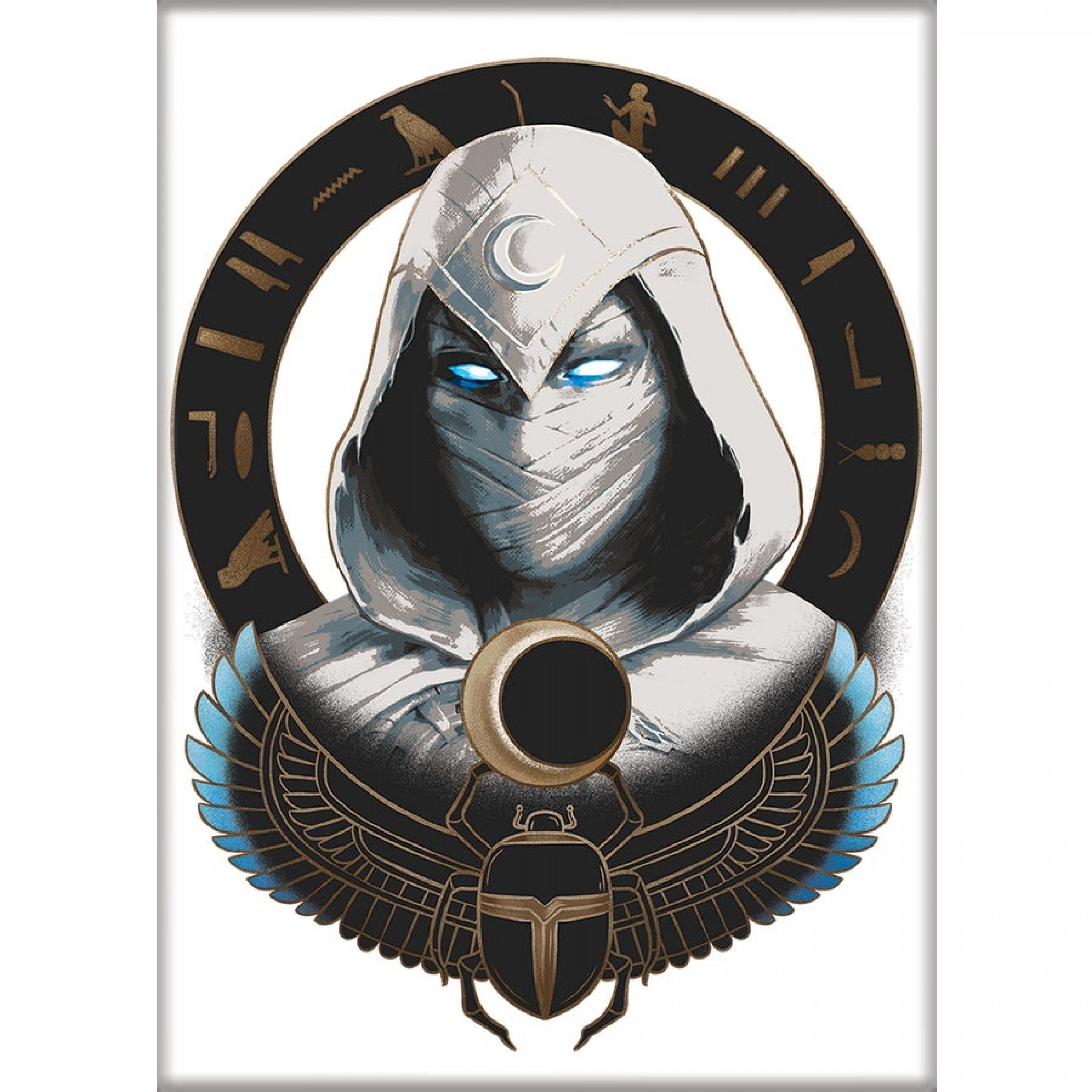Marvel Studios Moon Knight Egyptian Bust Magnet - Walmart.com
