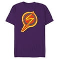 thumbnail image 1 of Marvel Studios’Ms. Marvel Animated Logo - Short Sleeve Blended T-Shirt for Adults - Customized-Purple, 1 of 5