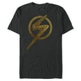 thumbnail image 1 of Marvel Studios’ Ms. Marvel Gold Logo - Short Sleeve Blended T-Shirt for Adults - Customized-Dark Heather, 1 of 5