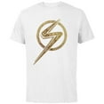 thumbnail image 1 of Marvel Studios’ Ms. Marvel Gold Logo - Short Sleeve Cotton T-Shirt for Adults - Customized-White, 1 of 5
