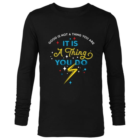 Marvel Studios’ Ms. Marvel Good Is Not A Thing You Are - Long Sleeve T-Shirt for Men - Customized-Black