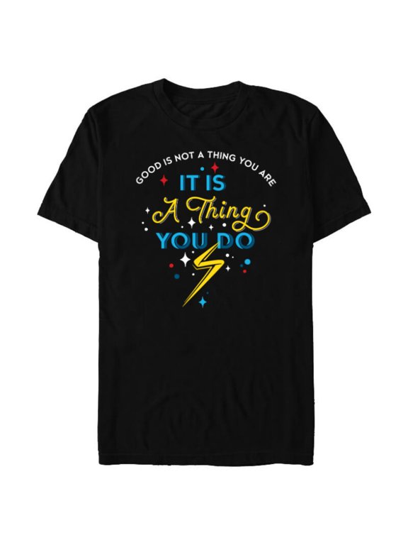 Studios’ Ms. Marvel Good Is Not A Thing You Are - Short Sleeve Blended T-Shirt for Adults - Customized-Black