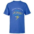 thumbnail image 1 of Marvel Studios’ Ms. Marvel Good Is Not A Thing You Are - Short Sleeve T-Shirt for Kids - Customized-Royal, 1 of 5