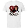 thumbnail image 1 of Marvel Studios Ms. Marvel I Heart Kamala - Short Sleeve Cotton T-Shirt for Adults - Customized-White, 1 of 5