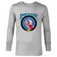 thumbnail image 1 of Marvel Studios’ Ms. Marvel Kamala Khan Embiggen Super Powers - Long Sleeve T-Shirt for Men - Customized-Athletic Heather, 1 of 5