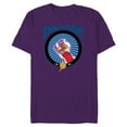 thumbnail image 1 of Marvel Studios’ Ms. Marvel Kamala Khan Embiggen Super Powers - Short Sleeve Blended T-Shirt for Adults - Customized-Purple, 1 of 5