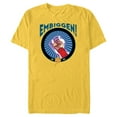 thumbnail image 1 of Marvel Studios’ Ms. Marvel Kamala Khan Embiggen Super Powers - Short Sleeve Blended T-Shirt for Adults - Customized-Yellow, 1 of 5