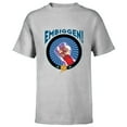 thumbnail image 1 of Marvel Studios’ Ms. Marvel Kamala Khan Embiggen Super Powers - Short Sleeve T-Shirt for Kids - Customized-Athletic Heather, 1 of 5