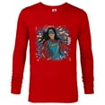 thumbnail image 1 of Marvel Studios’ Ms. Marvel Kamala Khan Hero - Long Sleeve T-Shirt for Men - Customized-New Red, 1 of 5