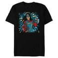 thumbnail image 1 of Marvel Studios’ Ms. Marvel Kamala Khan Hero - Short Sleeve Blended T-Shirt for Adults - Customized-Black, 1 of 5