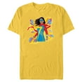 thumbnail image 1 of Marvel Studios Ms. Marvel Kamala Khan Hero Superpowers - Short Sleeve Blended T-Shirt for Adults - Customized-Yellow, 1 of 5