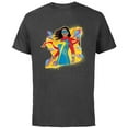 thumbnail image 1 of Marvel Studios Ms. Marvel Kamala Khan Hero Superpowers - Short Sleeve Cotton T-Shirt for Adults - Customized-Charcoal, 1 of 5