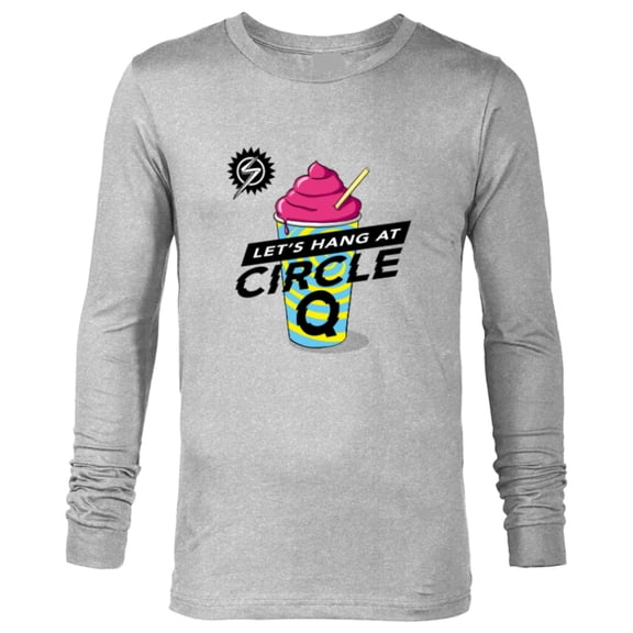 Marvel Studios Ms. Marvel Let’s Hand at Circle Q - Long Sleeve T-Shirt for Men - Customized-Athletic Heather