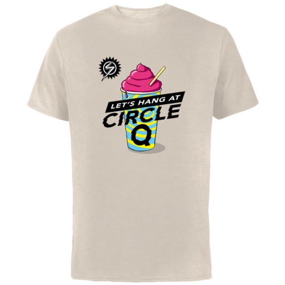 Marvel Studios Ms. Marvel Let’s Hand at Circle Q - Short Sleeve Cotton T-Shirt for Adults - Customized-Natural
