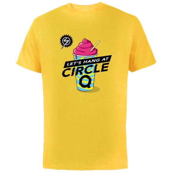 Marvel Studios Ms. Marvel Let’s Hand at Circle Q - Short Sleeve Cotton T-Shirt for Adults - Customized-Yellow