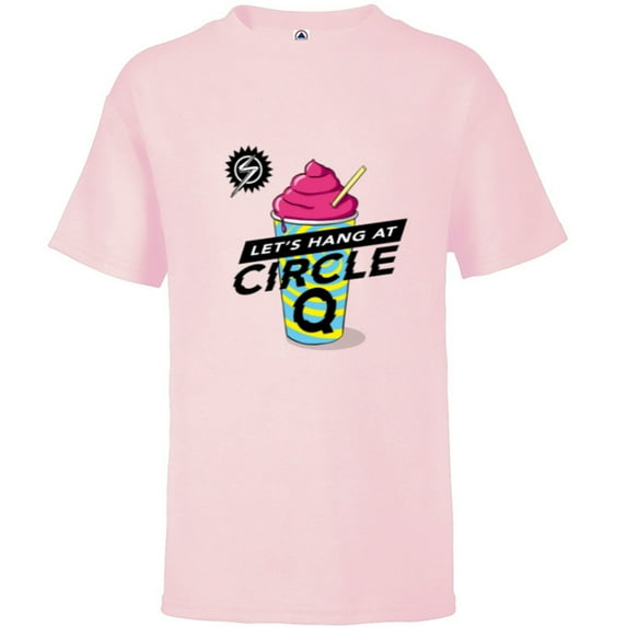 Marvel Studios Ms. Marvel Let’s Hand at Circle Q - Short Sleeve T-Shirt for Kids - Customized-Soft Pink