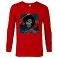 thumbnail image 1 of Marvel Studios Ms. Marvel Logo Action - Long Sleeve T-Shirt for Men - Customized-New Red, 1 of 5