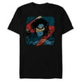 thumbnail image 1 of Marvel Studios Ms. Marvel Logo Action - Short Sleeve Blended T-Shirt for Adults - Customized-Black, 1 of 5