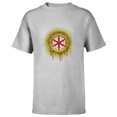 thumbnail image 1 of Marvel Studios Ms. Marvel Red Dagger Icon - Short Sleeve T-Shirt for Kids - Customized-Athletic Heather, 1 of 5