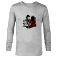 thumbnail image 1 of Marvel Studios Ms. Marvel Red Dagger - Long Sleeve T-Shirt for Men - Customized-Athletic Heather, 1 of 5