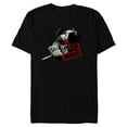 thumbnail image 1 of Marvel Studios Ms. Marvel Red Dagger - Short Sleeve Blended T-Shirt for Adults - Customized-Black, 1 of 5