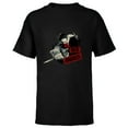 thumbnail image 1 of Marvel Studios Ms. Marvel Red Dagger - Short Sleeve T-Shirt for Kids - Customized-Black, 1 of 5