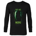 thumbnail image 1 of Marvel Studios Secret Invasion Shadowed Skrull They Are Here - Long Sleeve T-Shirt for Men - Customized-Black, 1 of 5