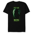 thumbnail image 1 of Marvel Studios Secret Invasion Shadowed Skrull They Are Here - Short Sleeve Blended T-Shirt for Adults - Customized-Black, 1 of 5