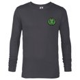 thumbnail image 1 of Marvel Studios Secret Invasion Skrull Icon Chest Disney+ - Long Sleeve T-Shirt for Men - Customized-Charcoal Heather, 1 of 5