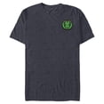 thumbnail image 1 of Marvel Studios Secret Invasion Skrull Icon Chest Disney+ - Short Sleeve Blended T-Shirt for Adults - Customized-Navy Heather, 1 of 5
