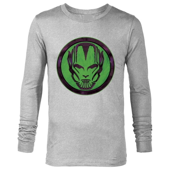 Marvel Studios Secret Invasion Skrull Icon Disney+ - Long Sleeve T-Shirt for Men - Customized-Athletic Heather