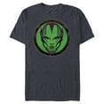 thumbnail image 1 of Marvel Studios Secret Invasion Skrull Icon Disney+ - Short Sleeve Blended T-Shirt for Adults - Customized-Navy Heather, 1 of 5