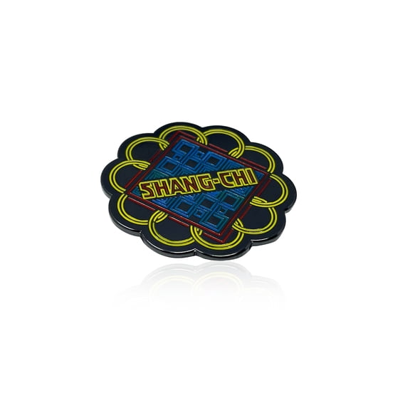 Marvel Studios: Shang-Chi, The Legend of Ten Rings UV Neon Reactive Enamel Lapel Pin - 1.5"
