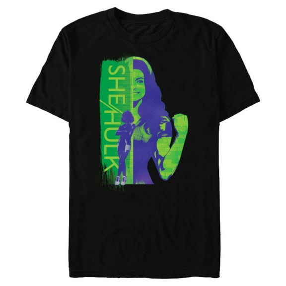 Marvel Studios She-Hulk Disney Plus - Short Sleeve Blended T-Shirt for Adults - Customized-Black