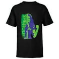 thumbnail image 1 of Marvel Studios She-Hulk Disney Plus - Short Sleeve T-Shirt for Kids - Customized-Black, 1 of 5