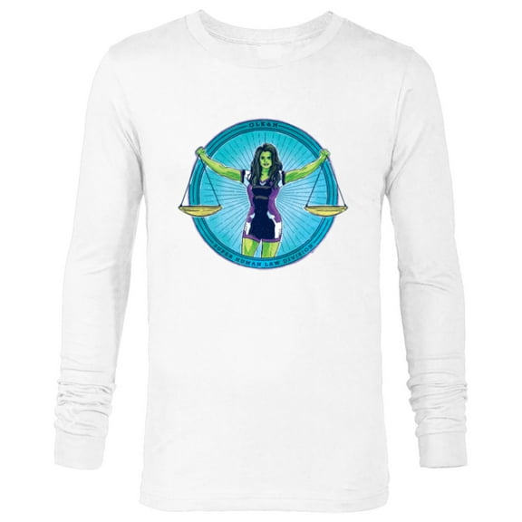 Marvel Studios She-Hulk GLK&H Superhuman Law Division - Long Sleeve T-Shirt for Men - Customized-White