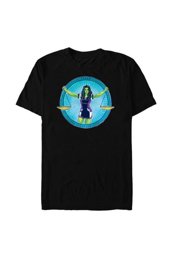 Studios She-Hulk GLK&H Superhuman Law Division - Short Sleeve Blended T-Shirt for Adults - Customized-Black
