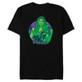 thumbnail image 1 of Marvel Studios She Hulk In Action - Short Sleeve Blended T-Shirt for Adults - Customized-Black, 1 of 5